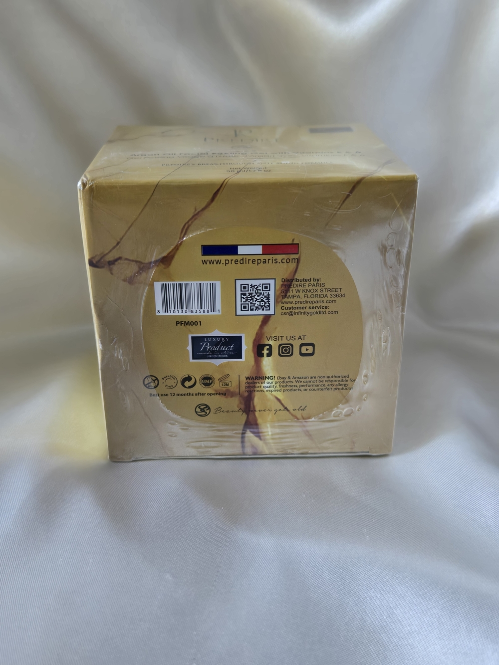 Prédiré NIB Argan Oil Facial Peel Gel With Vitamin E & A - Picture 7 of 8